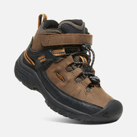 Little Kid's Targhee Mid Waterproof Dark Earth Golden Brown