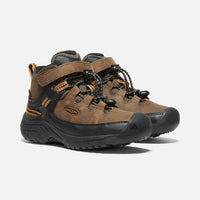 Little Kid's Targhee Mid Waterproof Dark Earth Golden Brown
