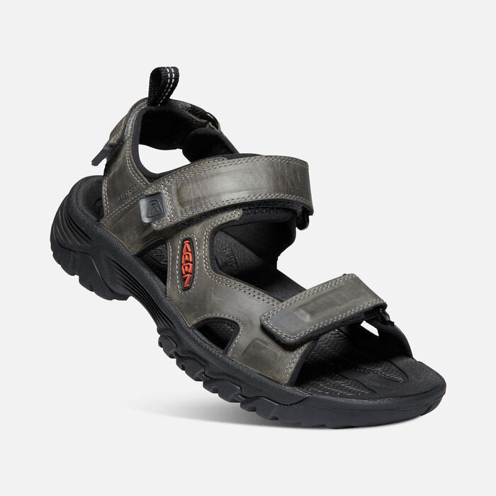 Men's Targhee III Open Toe Sandal Grey Black