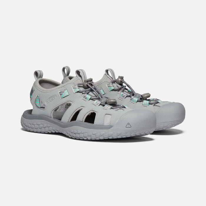 Women's Solr Sandal Light Gray Ocean Wave