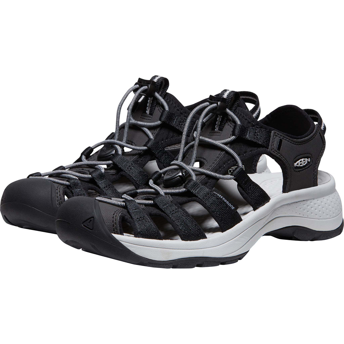 Keen black womens sandals discount