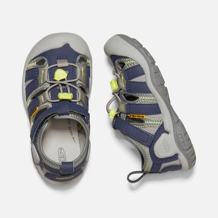 Little Kid's Knotch Creek Sandal Steel Grey Blue Depths