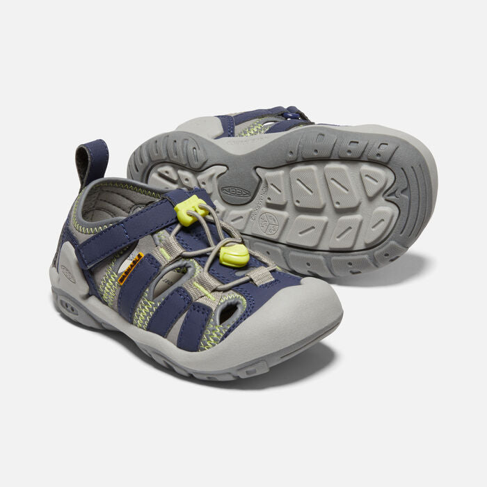 Little Kid's Knotch Creek Sandal Steel Grey Blue Depths