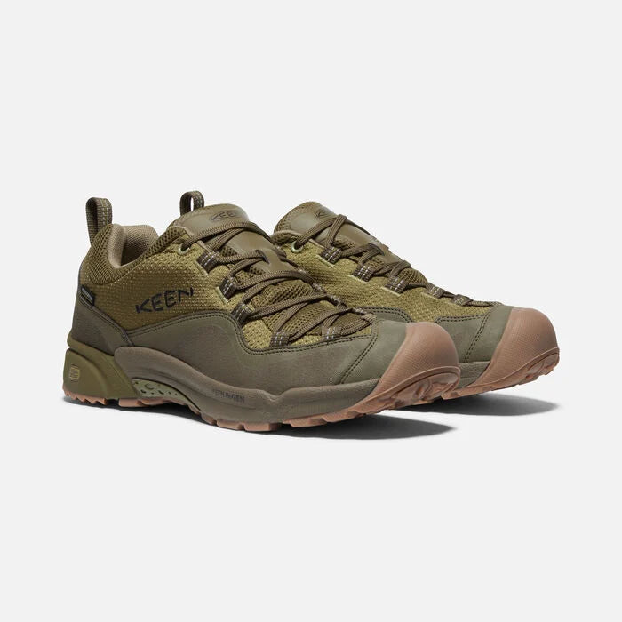 Men's Wasatch Crest Waterproof Shoe Olive Drab Dark Olive