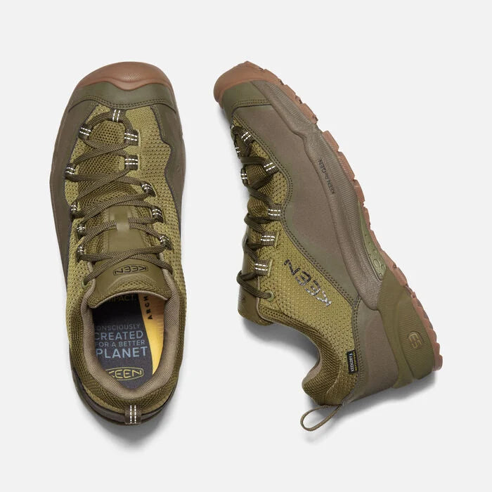 Men's Wasatch Crest Waterproof Shoe Olive Drab Dark Olive