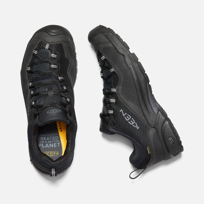 Men's Wasatch Crest Waterproof Shoe Black Magnet