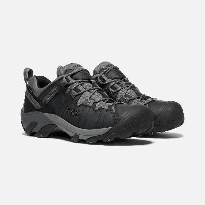 Men's Targhee II Waterproof Black Steel Grey