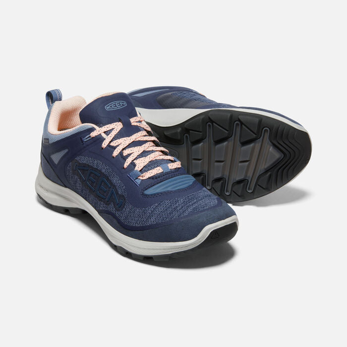 Women's Terradora Flex Waterproof Shoe Vintage Indigo Peachy Keen