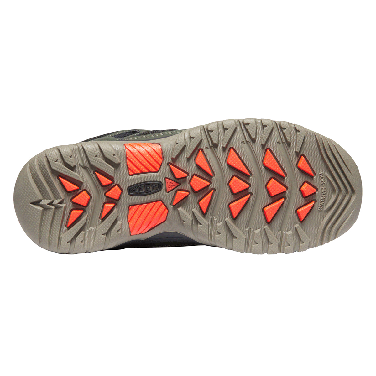Big Kid's Targhee Sport Vent Olive Drab Safety Orange