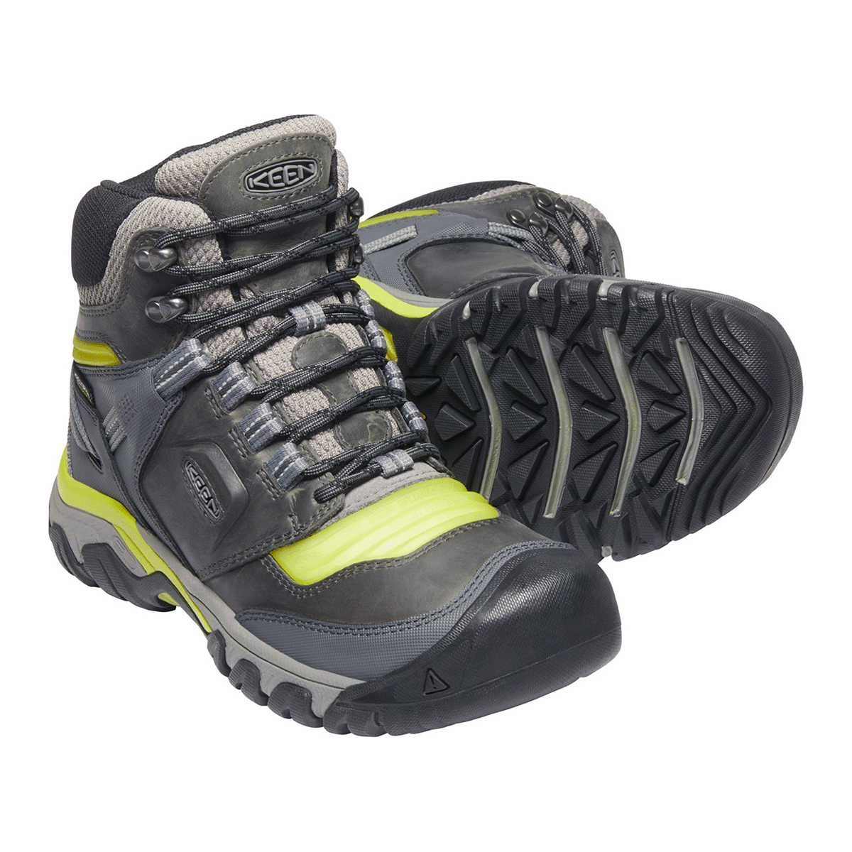 Men s Ridge Flex Mid Waterproof Steel Grey Evening Primrose