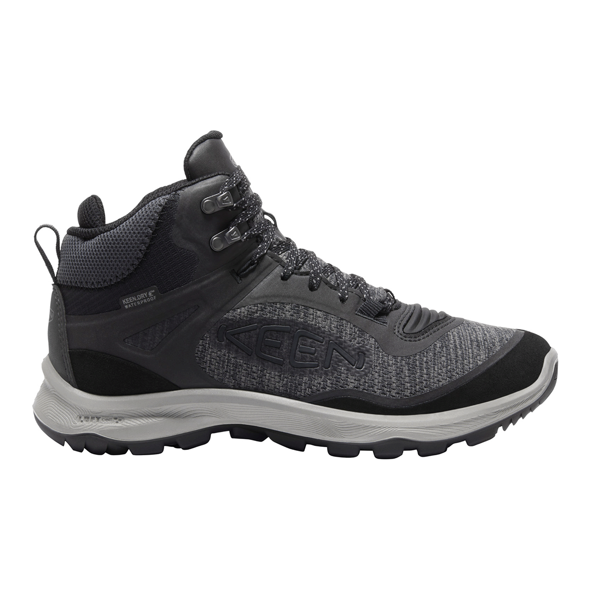 Women s Terradora Flex Mid Waterproof Black Steel Grey