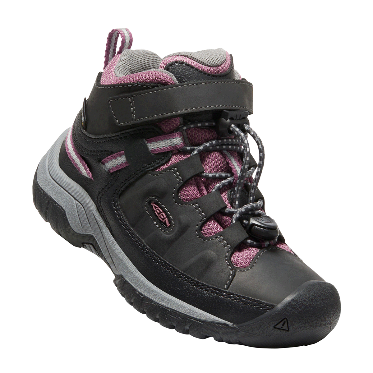 Keen boys hiking shoes discount