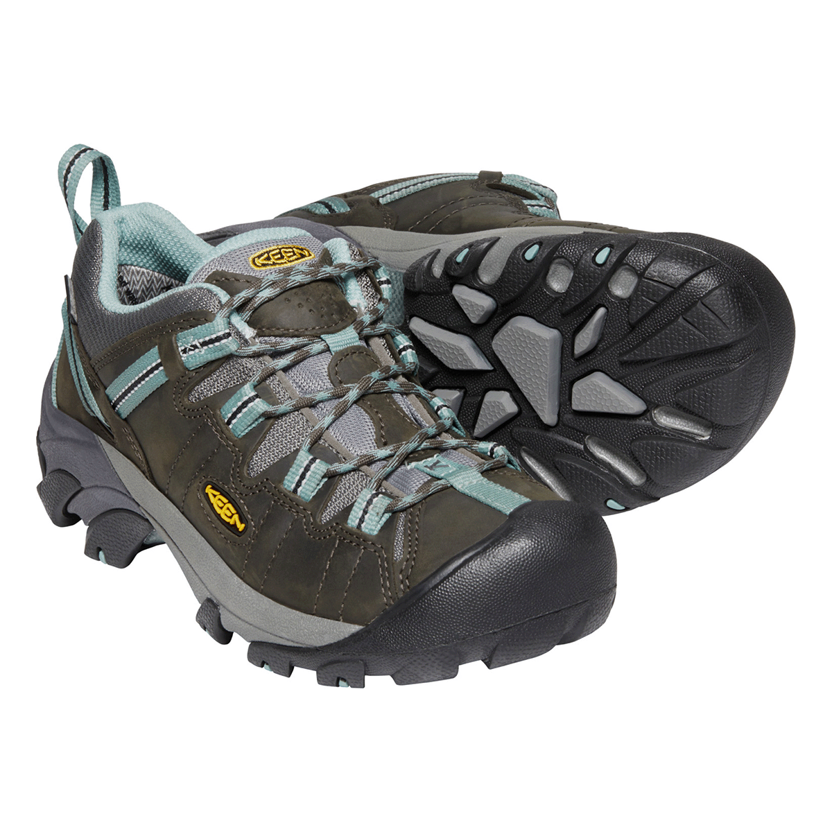 Women s Targhee II Waterproof Black Olive Mineral Blue