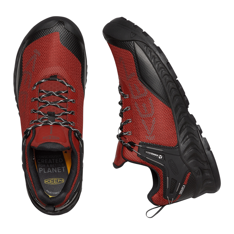 Men's NXIS EVO Waterproof Shoe Fired Brick Black