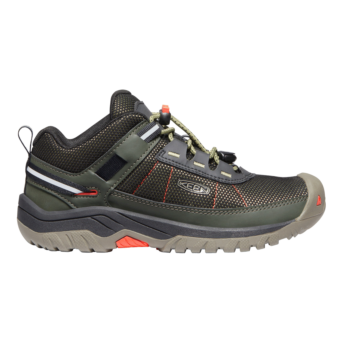 Big Kid's Targhee Sport Vent Olive Drab Safety Orange