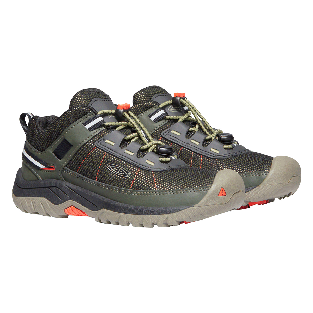 Big Kid's Targhee Sport Vent Olive Drab Safety Orange