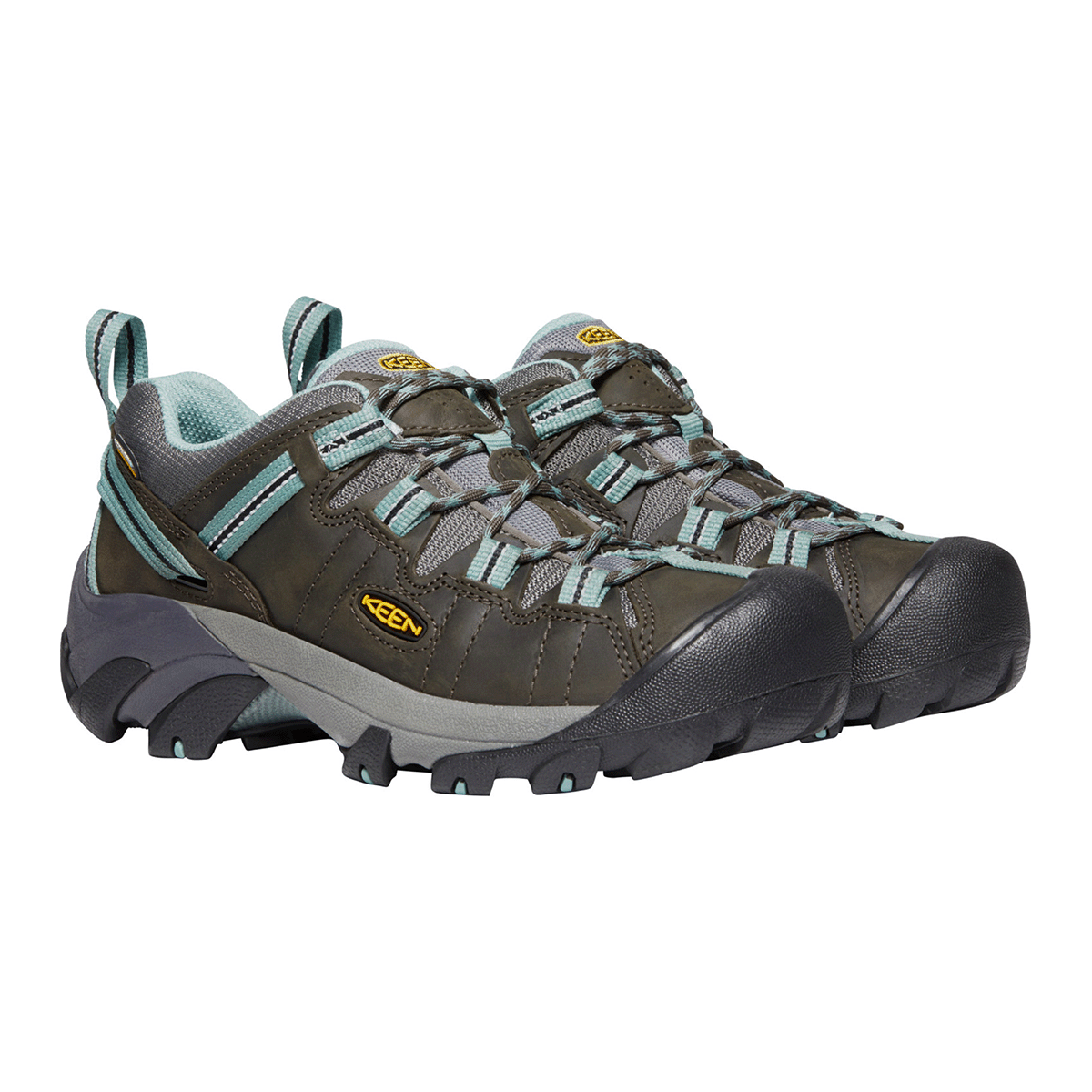 Women's Targhee II Waterproof Black Olive Mineral Blue