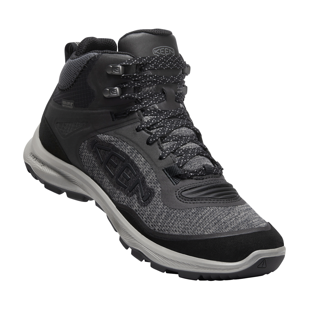 Women s Terradora Flex Mid Waterproof Black Steel Grey