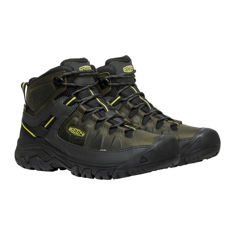 Men s Targhee III Mid Waterproof Forest Night Evening Primrose